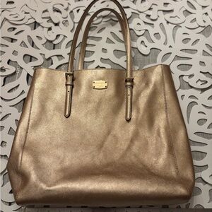 Michael Kors - Metallic Gold Tote Bag - Women